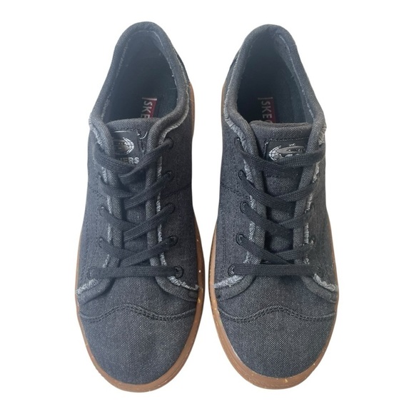 Skechers Women’s Street Roadies Earth Roots Black Speckled Gum Platform Sneakers - Picture 9 of 9